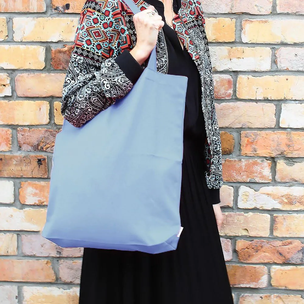 100% Cotton Canvas Shopping Tote Bag Grocery Bag 4-pack
