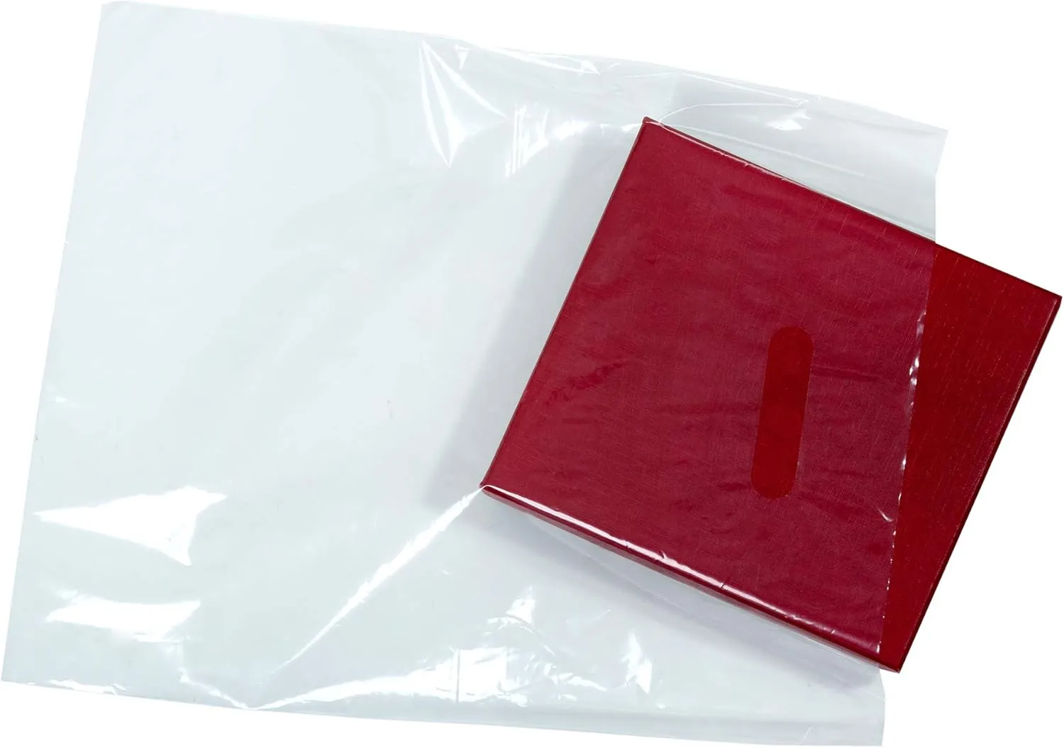 1000 Clear Plastic Bags with Handles - 9"x12" Glossy Retail Bags for Shopping, Clothing and Trade Show