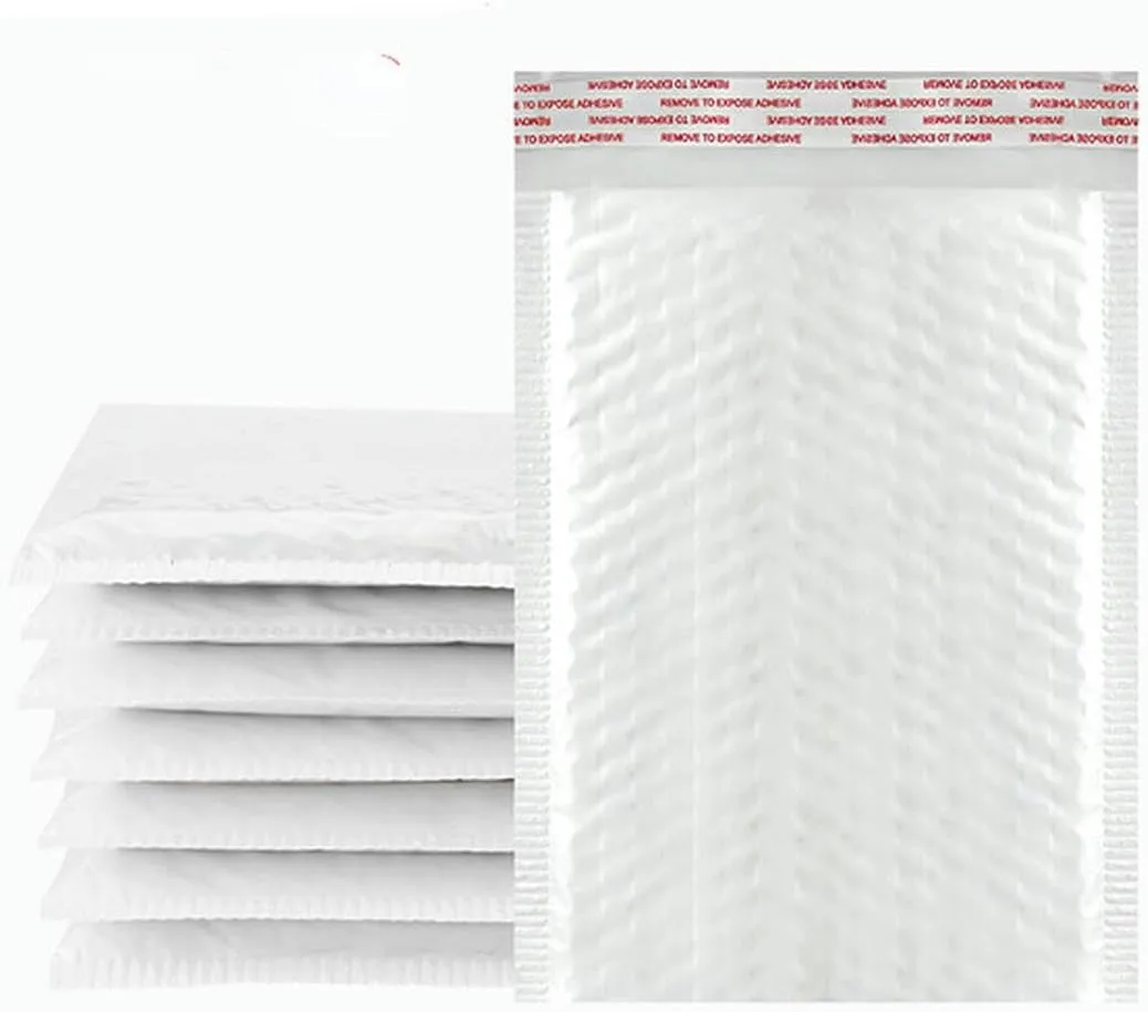 10/30/50PCS White Bubble Envelopes Multi-Size Mailers Shipping Envelope Bag Foam Mailing Self Seal Packing Bags