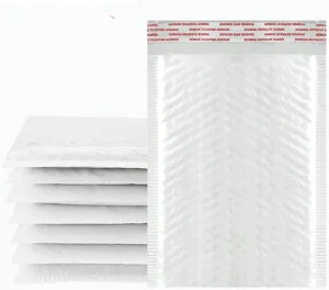 10/30/50PCS White Bubble Envelopes Multi-Size Mailers Shipping Envelope Bag Foam Mailing Self Seal Packing Bags