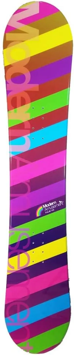 140cm Modern Amusement Palm California Snowboard az4 Blemish