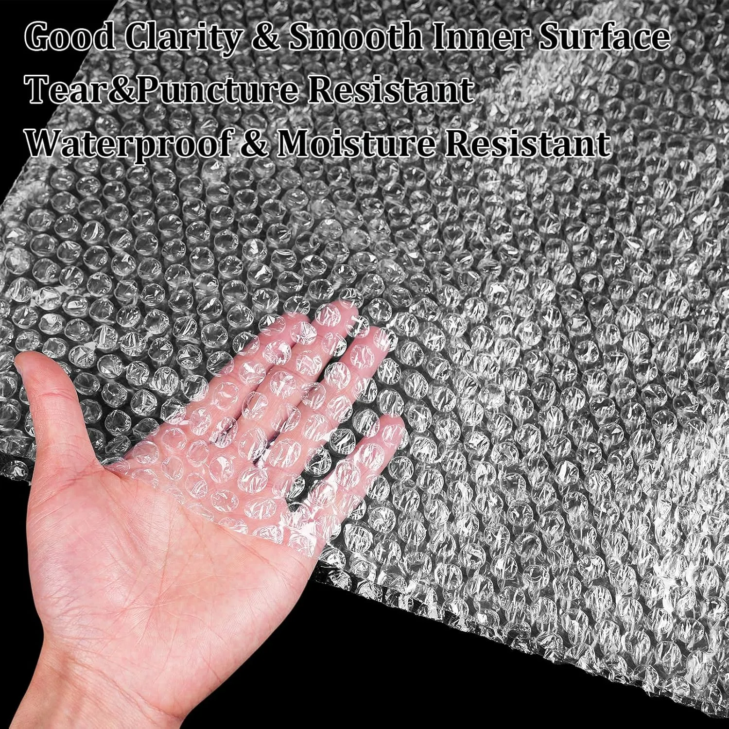 14PCS Large Bubble Pouches 18 x 22 Inch, Clear Wrap for Fragile Items, Double Walled Shockproof Cushion Bags for Moving, Shipping and Packing Supplies