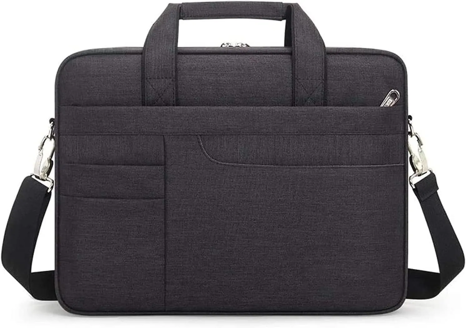 15.6-Inch Travel Laptop Case Shoulder Bag, Waterproof Expandable Computer Messenger Bag