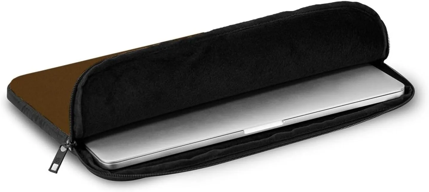 17 inch Laptop Sleeve Bag Bear showing teeth Laptop Bag Shockproof Computer Carrying Cover Slim Briefcase Handbag