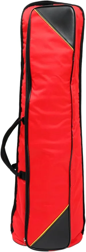 1Pc Durable Oxford Cloth Trombone Bag Instrument Case with Padding Shoulder Strap for for Musicians the Go
