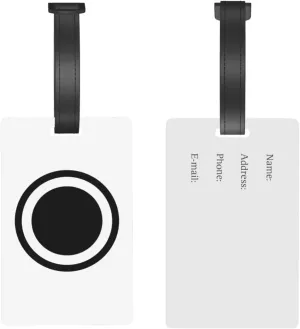 1St Corps Shoulder Sleeve Insignia Luggage Tags for Suitcases Travel Tags ID Labels for Women Men Travel Bag Luggage Accessories