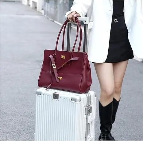 2025 Tote Wing Spacious Bag Black Shopping Bag Handbag Large Capacity Commuter Shoulder