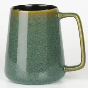 24 OZ Extra Large Ceramic Coffee Mug, Jumbo Coffee Mugs, Big Tea Cups with a Large Handle for Office and Home, Microwave and Dishwasher Safe (24 OZ Green)