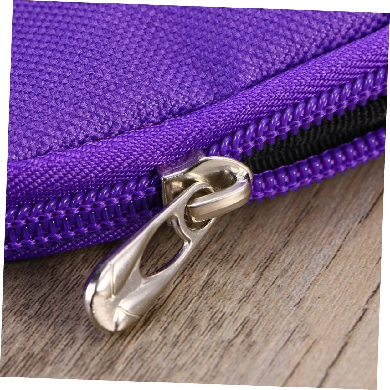 2pcs Chain Organizer Makeup Bag Case-Rosy Zippers Oil Red Pendant Ring Diffuser Home Perfume Bottle, Purplex2pcs, mediumx2pcs