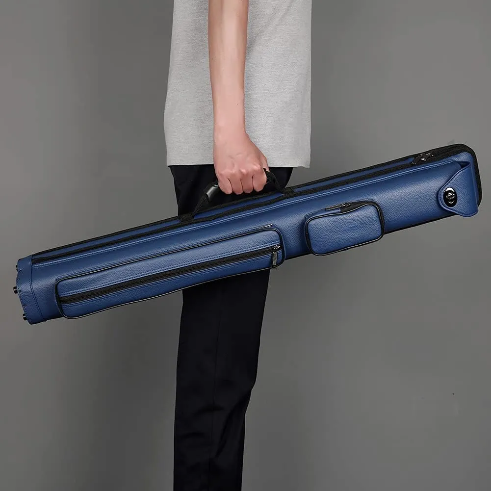 2X2 Billiards Pool Cue Tube Carrying Case