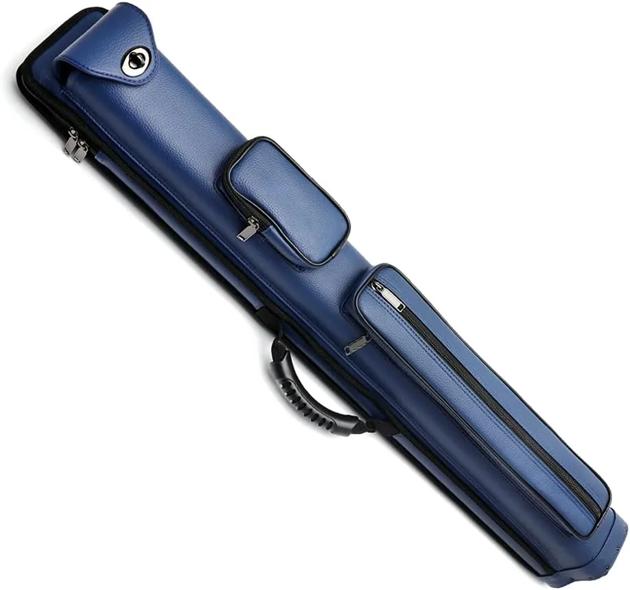 2X2 Billiards Pool Cue Tube Carrying Case