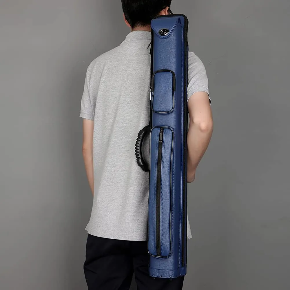 2X2 Billiards Pool Cue Tube Carrying Case