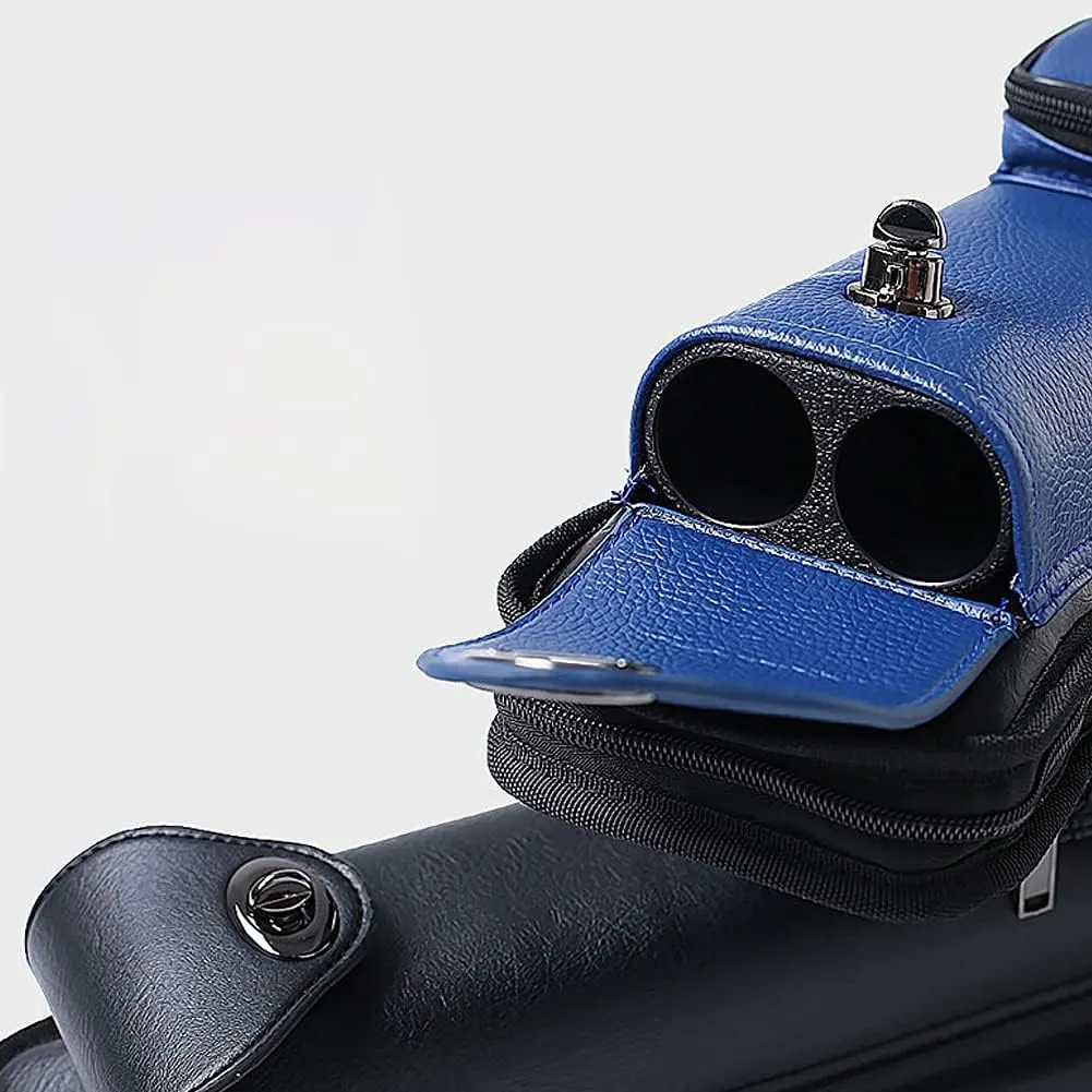 2X2 Billiards Pool Cue Tube Carrying Case