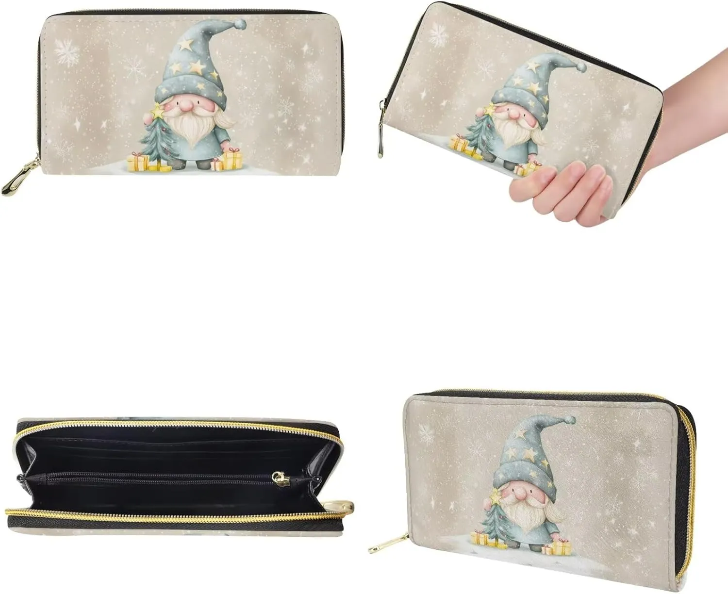 3pcs Purses For Women Wallet Shoulder Bag Top Handle Hand for Daliy Use