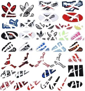 40 Pcs Iron on Patches for Clothing Embroidered Iron On Patch Hat Patches Clothing Jackets Hats Backpacks Jeans Vest Dress Shoes, Stikers Sewing Repair Decals (40 Pieces Mixed Patches)