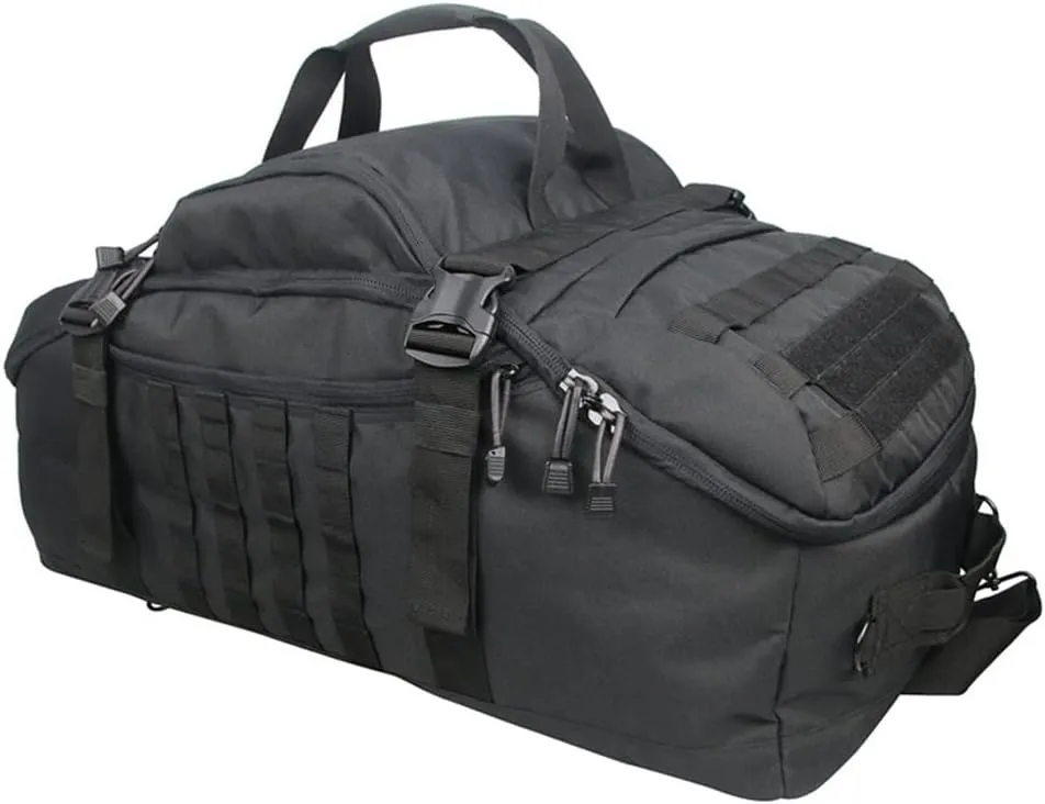 60L Travel Duffel Bag with Adjustable Strap Weekender Bag Water-proof Tear Resistant Multifunctional Gym Bags