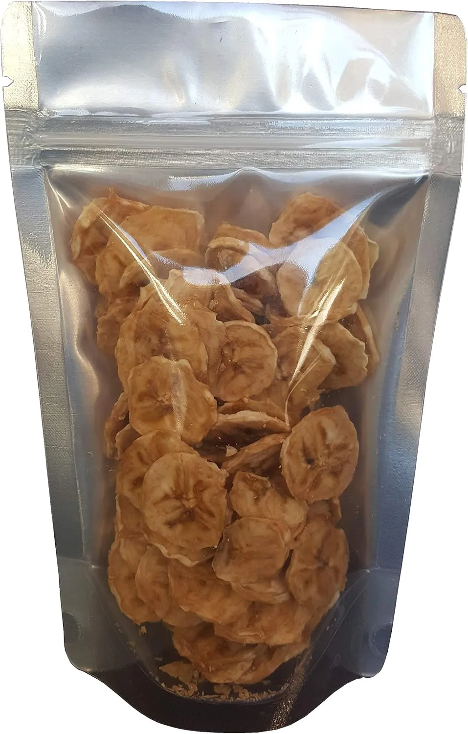 7 Mil Clear Front Mylar Bags Stand Up Gusseted Pouch in Multiple Sizes (100, 1 PINT 6 x 8 inch)