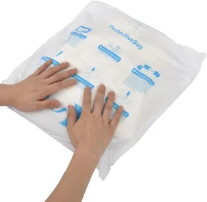 8 Pcs 14”x16” Expanding Foam Packaging for PC & Irregular-Shaped Items - Shockproof Expandable Packing Foam, Protective Computer Shipping Material for Electronics & Fragile Devices