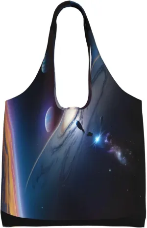 A fascinating universe Printed Shoulder Bag - Suitable for sturdy canvas bags, shopping bags
