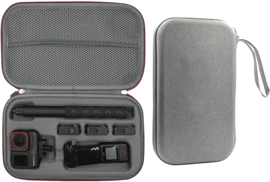 Ace Camera Carrying Case,Hard Shell Travel Storage Bag Carrying Case for Insta360 Ace Ace Pro Camera Case (Grey)