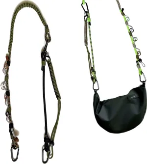 Adjustable Bag Strap Purse Straps Replacement Crossbody, Paracord Rope Heavy Duty Shoulder Straps for Bags Cameras