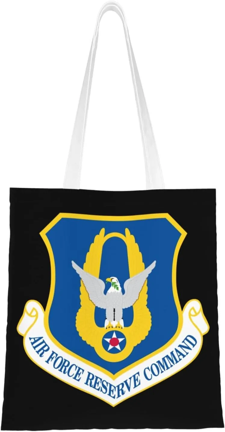 Afr Shield Tote Bag for Women Canvas Shopping Bags Reusable Large Capacity Casual Shoulder Handbags Grocery Bags