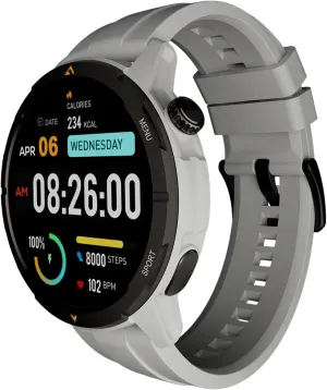 AGM Legion Rugged GPS Smartwatch, 5ATM Waterproof, Shockproof & Drop-proof, 100  Sports Modes, Bluetooth Calling, Compass, Barometer & Altimeter, 1.43" AMOLED Display, 24/7 Heart Rate & Sleep Tracking