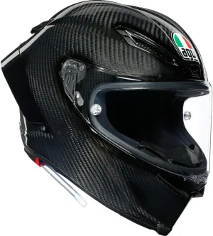 AGV Pista GP RR Mono Carbon Motorcycle Helmet Glossy Black LG, (18356002-008-L)