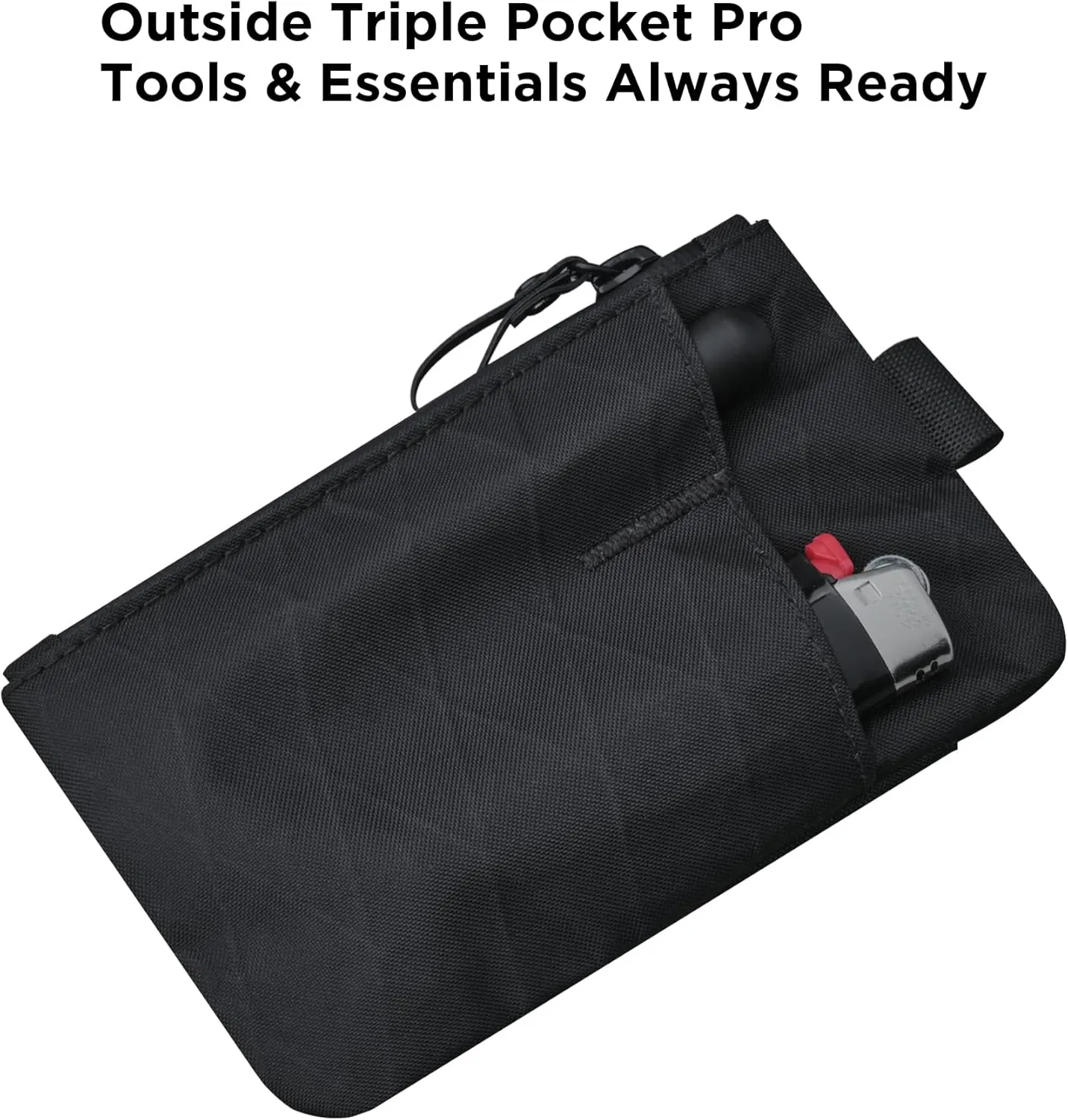 ALPAKA Zip Pouch Pro - Minimalist Zipper Wallet - with RFID Blocking ID Card Holder Wallet with Zipper for Men with Multi-tool Slot