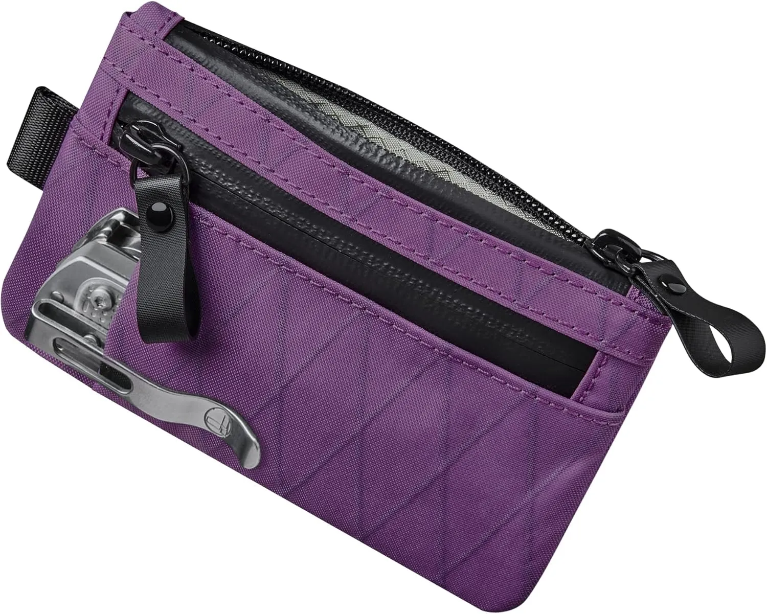 ALPAKA Zip Pouch Pro - Minimalist Zipper Wallet - with RFID Blocking ID Card Holder Wallet with Zipper for Men with Multi-tool Slot