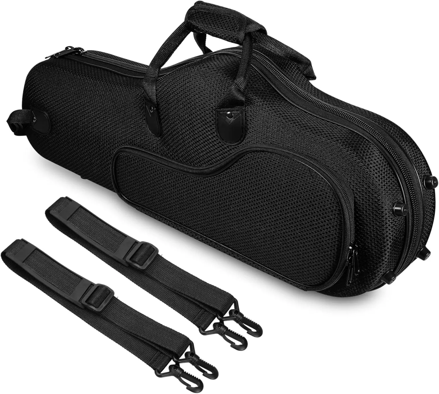 Alto Voice Saxophone Case Backpack Shockproof Storage Bag for Alto Sax Capacity Design Portable for Concerts Music and Schools