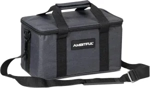 AMBITFUL PB18 Carry Bag Camera Equipment Bag with Shockproof Foam Compartments for Stabilizers, Cameras, Lights, Drones