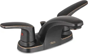 American Standard 7075205.278 Colony Pro 2-Handle Centerset Less Drain,,, Legacy Bronze
