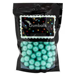 Amusemints Gumballs - Shimmer Robin Blue | 2  Pound Bag | 1 Inch Gumballs | Great for Machine Refill |
