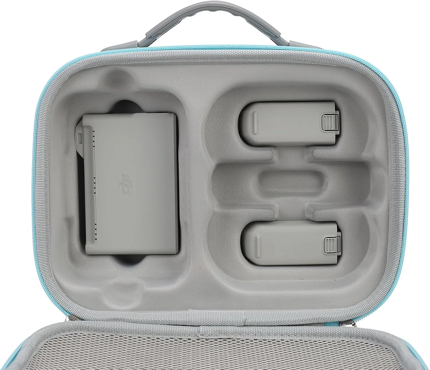 Anbee Shoulder Bag for DJI Neo Drone Fly More Combo, Accessories Storage Hard Carry Case Travel Handbag (Sky Blue)
