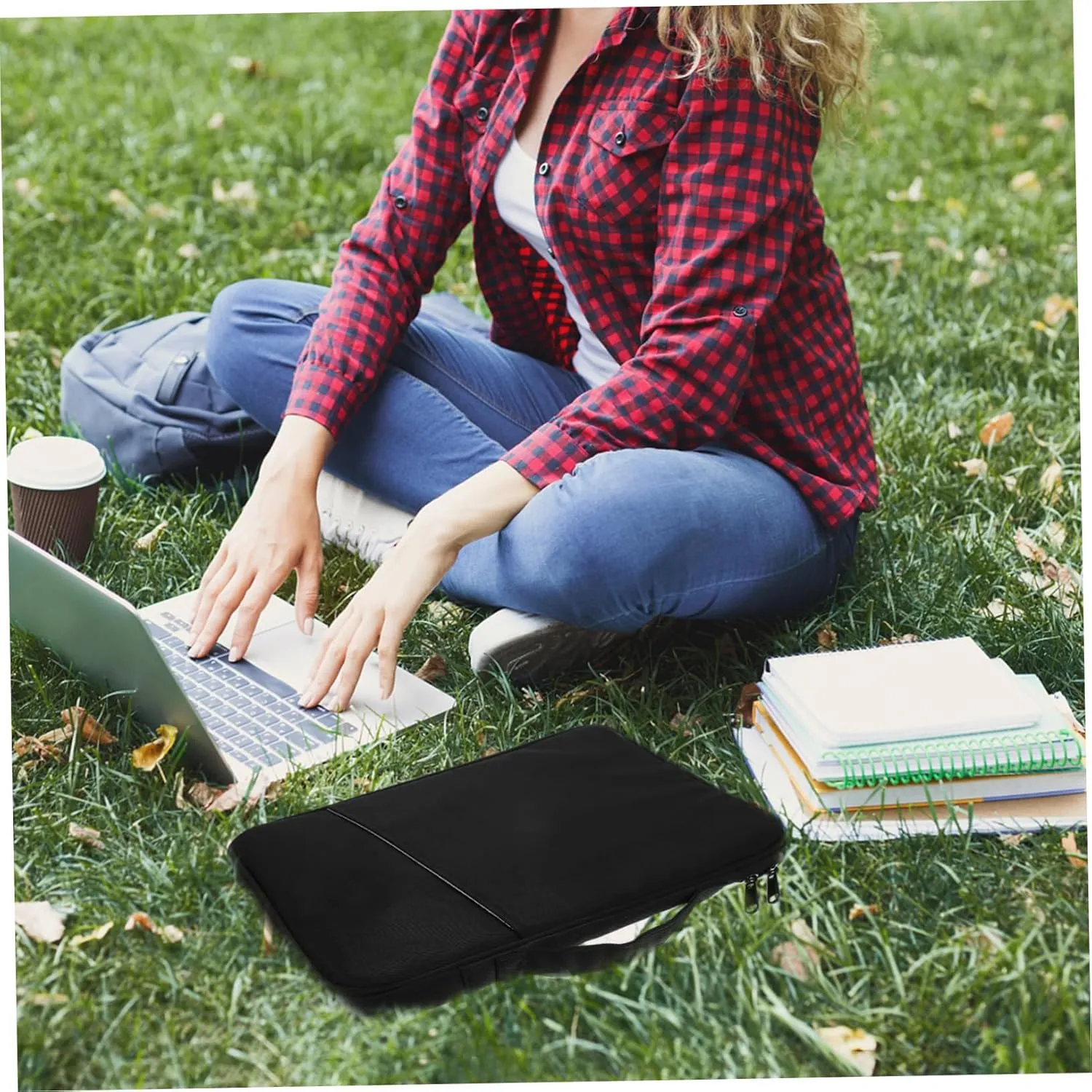 Angoily Nylon Bag Pouch Women's Case Small Bag Scratch-resistant Lightweight Carrying Case