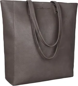 ANTONIO VALERIA Ava Leather Tote/Top Handle Shoulder Bag for Women