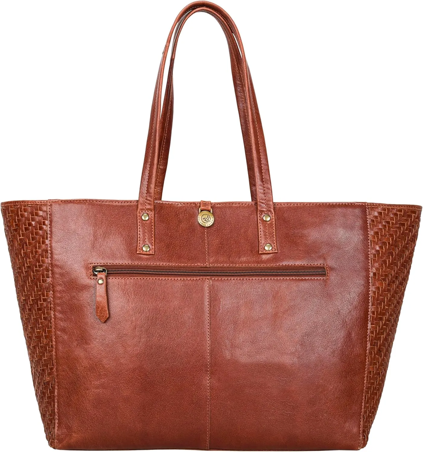 ANTONIO VALERIA Avery Leather Tote/Top Handle Shoulder Bag for Women