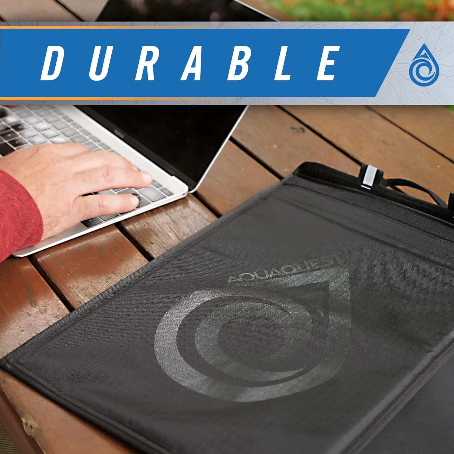 AquaQuest Storm Laptop Sleeve - 100% Waterproof, Lightweight, Durable, Padded Case - Protective Computer Pouch Cover Bag- 13 Inch - Camo