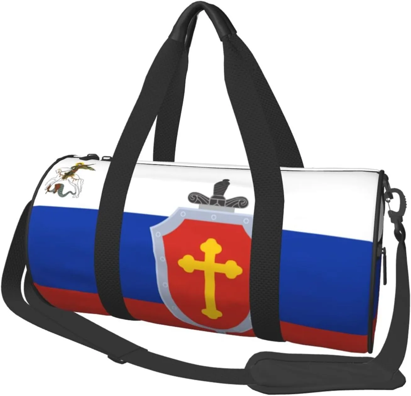 ARESU Flag Of The Russian Orthodox Army Duffel Bag Gym Bag Sports Bags Foldable Travel Bag Multipurpose Backpack
