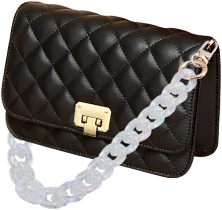 Artibetter Acrylic Chain Replacement Strap for Shoulder Bags Durable Transparent Design Stylish Bag Accessory for Altering Your Look and Enhancing Outfits