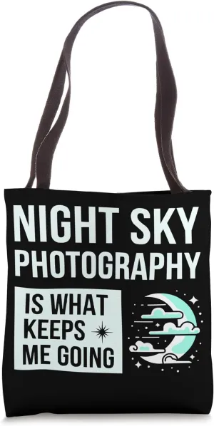Astrophotography Camera Astronomical Night Sky Photographer Tote Bag