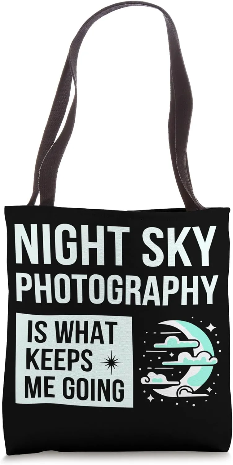 Astrophotography Camera Astronomical Night Sky Photographer Tote Bag