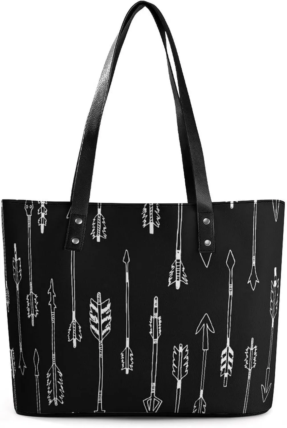Autism Awareness Watercolor Splatter A Leather Handbag with Large Capacity And Portability