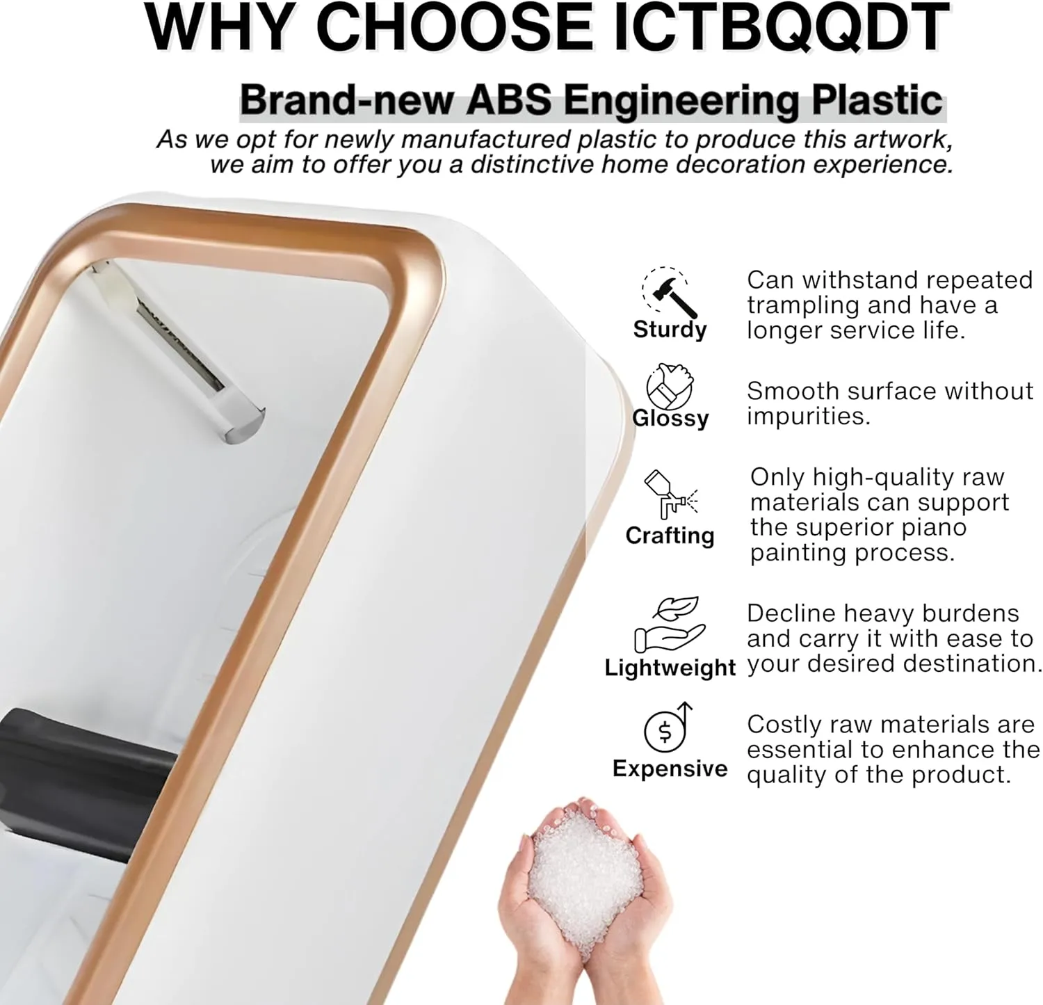 Automatic Shoe Covers Dispenser With 200pcs Non-slip Disposable Shoe Covers, User-Friendly Shoe Covers Machine for Home, Mall, Laboratory, Fits Size 11 US Men and up (Pearl White, 200pcs)