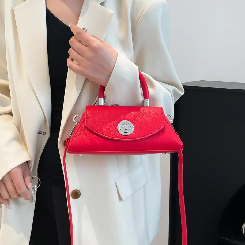 Axcone French minimalist designer handbag - women's luxurious and elegant crossbody bag, shoulder bag