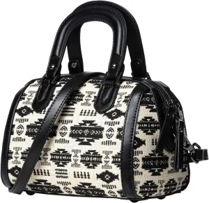 Aztec Barrel Bag, Crossbody Purse, Handbags, Shoulder Bags With Adjustable Strap, Top Handle Satchel For Ladies