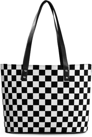 Aztec Geometric Ethnic Patterns Leather Handbag Smooth Wrinkle Resistant Lightweight And Convenient