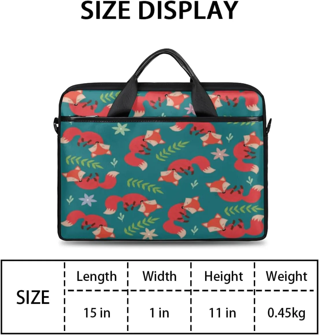 Aztec Pattern Laptop Bag for Men Women 13-15 Inch Case Bags Sleeve Shoulder with Anti Slip Removable The Pad Straps