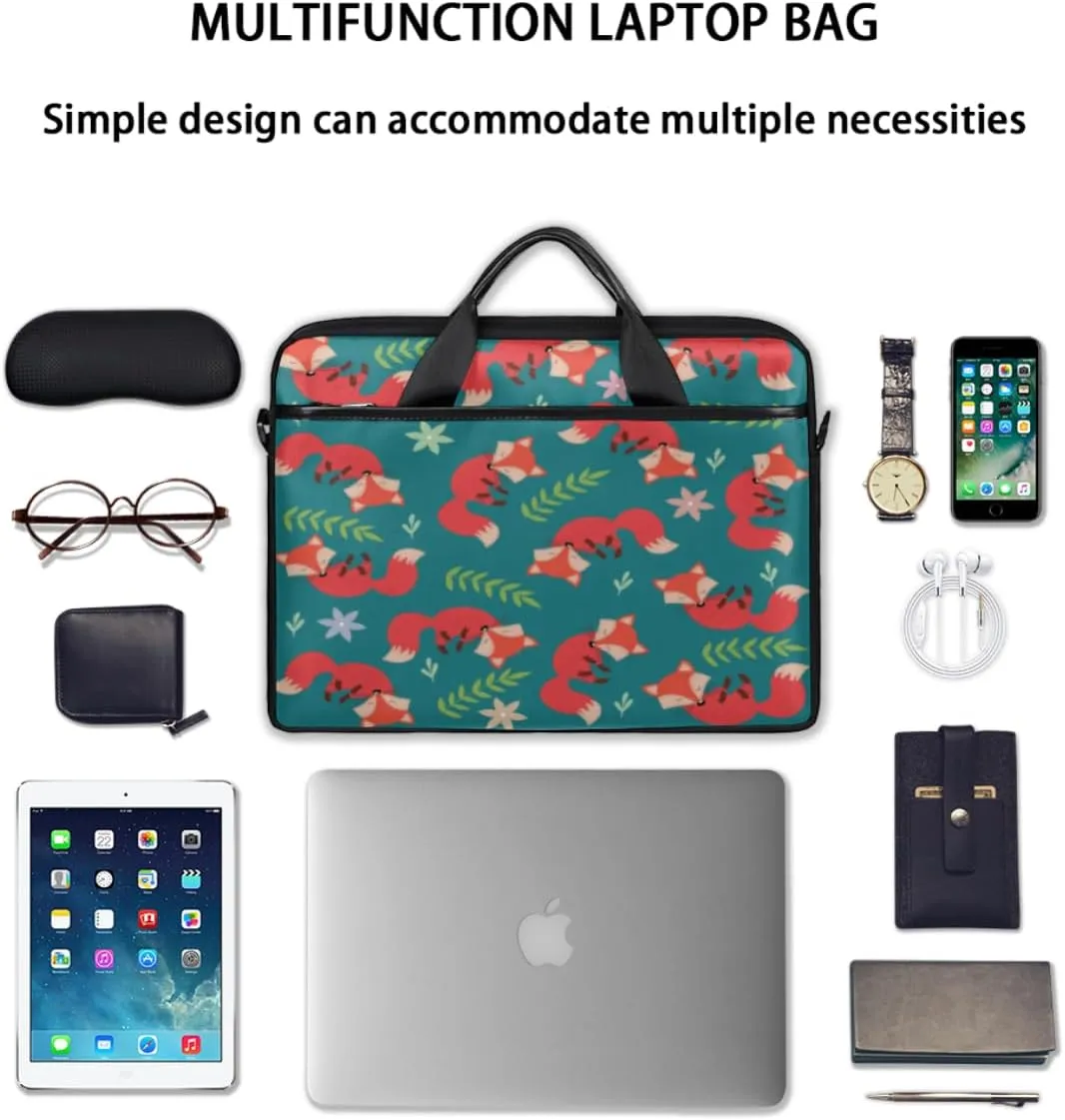 Aztec Pattern Laptop Bag for Men Women 13-15 Inch Case Bags Sleeve Shoulder with Anti Slip Removable The Pad Straps